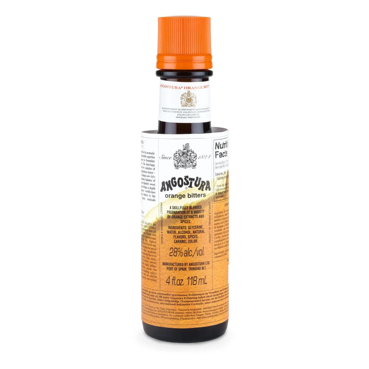 4oz bottle of Angostura orange bitters