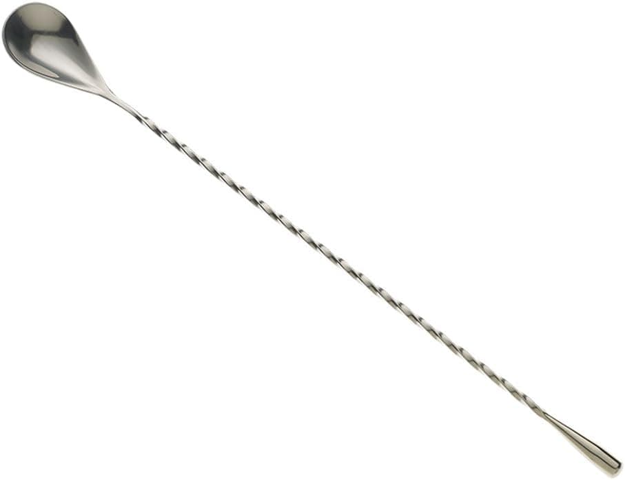 Barfly stainless steel twisted bar spoon for stirring cocktails